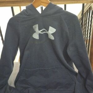 UA Hoodie Sweatshirt. SZ YXL. Unisex. Under Armour. Navy